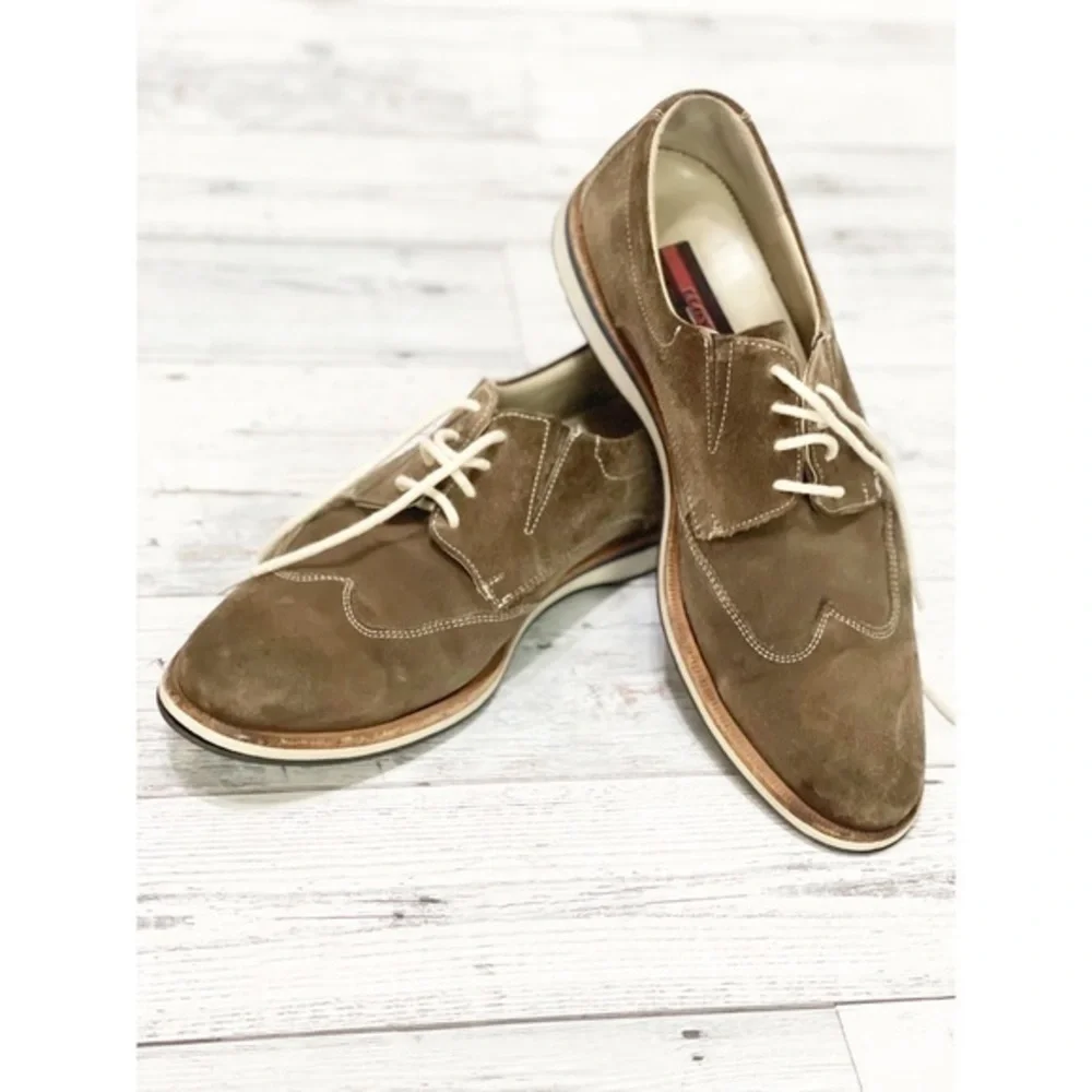 Orco by Lloyd Mens Suede Wingtip Oxford Shoes